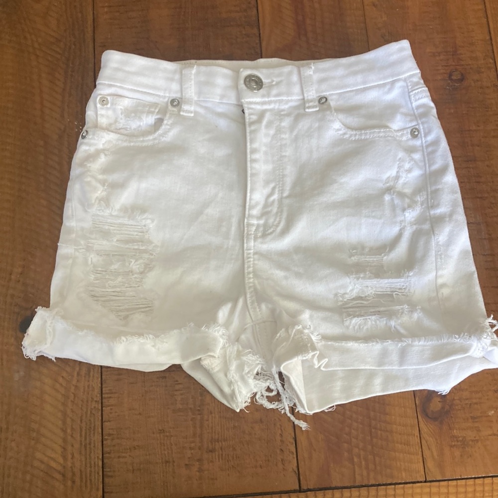 American Eagle Curvy High Rise Shorts - Super Stretchy